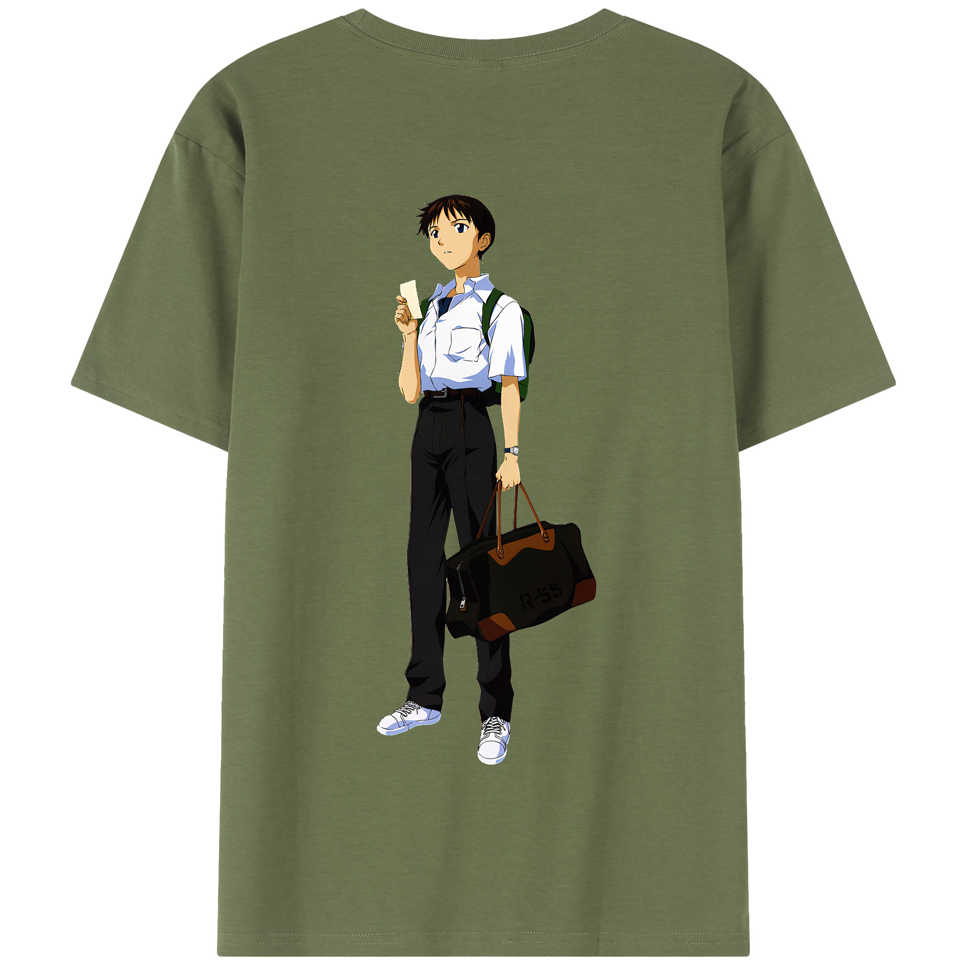 （画像用） EVA 新世紀エヴァンゲリオン 綿100％半袖Tシャツ（背面プリント）
